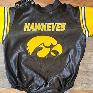 Hawkeyes Kids Black and Yellow Bodysuit